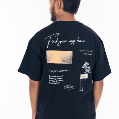 𝐃𝐫𝐨𝐩 𝐒𝐡𝐨𝐮𝐥𝐝𝐞𝐫 𝐓𝐞𝐞 — Black